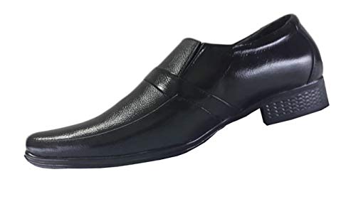Image of Men Black Leather Shoes
