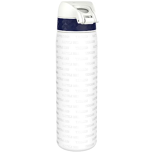 Ion8 NFL Houston Texans Lightweight Steel Water Bottle, 600 ml/20 oz, Non-Insulated, Leak Proof, Easy to Open, Secure Lock - Image 2
