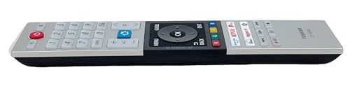 Original CT-8568 TV Remote Control Compatible with Toshiba 50UV2363DB 435UV2363DB 55UV2363DB 65UV2363DB Smart 4K Ultra HD Vidaa Freeview LED - Image 4