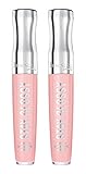 Rimmel Stay Glossy 6HR Lip Gloss, Sundae Best, 0.18 Fl Oz (Pack of 2)
