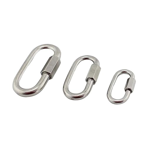 HEALLILY Simple Connection Buckle Stainless Steel Chain to Clean Safe for Outdoor Use