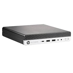 HP Ultra Mini PC 800 G3 DM Intel i5-6500T RAM 16GB Disco 250GB Windows 10 WiFi (Reacondicionado)