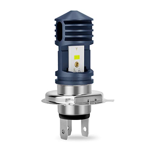 H4 LED Motorcycle Headlight Bulb Hi/Lo Beam Upgraded CSP Chips Super Bright 6000K White HB2 9003 HS1 P43t Headlamp H4 LED Motorcycle Headlight Bulb Hi/Lo Beam Upgraded CSP Chips Super Bright 6000K White HB2 9003 HS1 P43t Headlamp