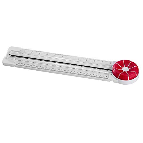 Genie MC 800 - Guillotina para papel con 8 cuchillas diferentes, blanco