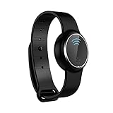 VAABKL(みき) 蚊除けリング 超音波 虫除けリング 殺虫器 蚊除 蚊取り器 超音波蚊撃退リング USB給電式 携帯便利 虫対策 子供/大人兼用 釣り/山登り/公園などアウトドアなど適用 (ブラック)