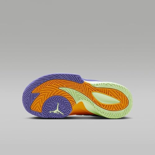 Luka 3 Big Kids' Basketball Shoes (HQ4920-300, Vapor Green/Cone/Psychic Purple/Hyper Jade) Size 52