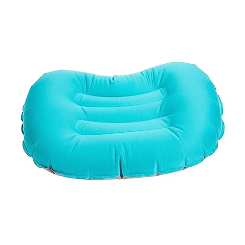 PRETYZOOM Inflatable Pillow for Office Napping Camping Thickened Travel Cushion Ergonomic Design for Neck Support Lightweight Portable for Outdoor Use