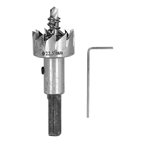 Broca Sierra Hueca HSS 22.5 mm para Metal y Madera miniatura 6