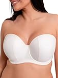 Curvy Kate Luxe Strapless Multiway Bra Pearl Ivory 34JJ