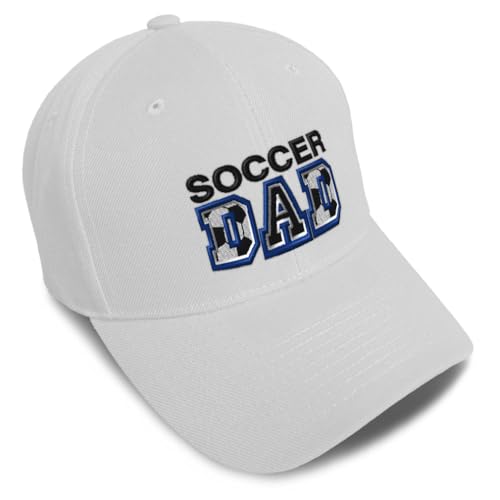 Image of Custom Baseball Caps for Men & Women Embroidered Soccer Dad B Embroidery Ladies & Men Baseball Hats Acrylic