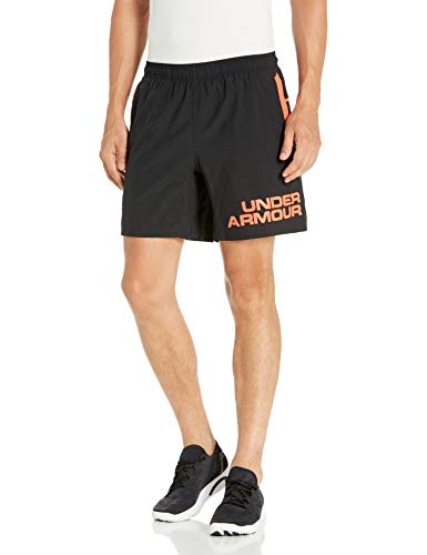 Under Armour Men's Speed Stride 7-inch Graphic Running Shorts, Black (001)/Reflective, 3X-Large