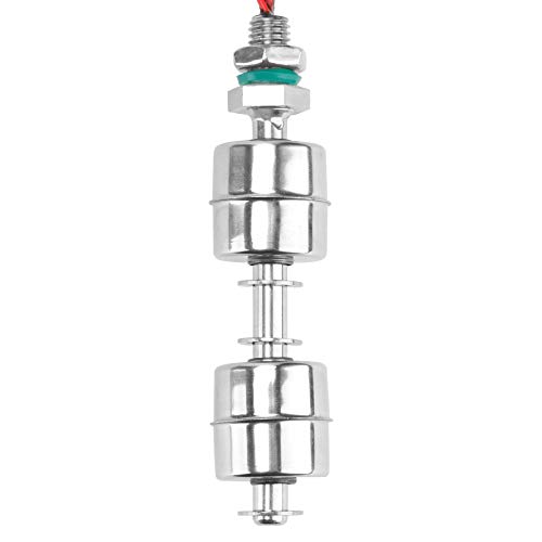 Elecall 4" Stainless Steel Tank Water Level Sensor Float Switch Es10010-2-50 110V The Water Level Distance Between The Two Floats Is 2" #TOP1