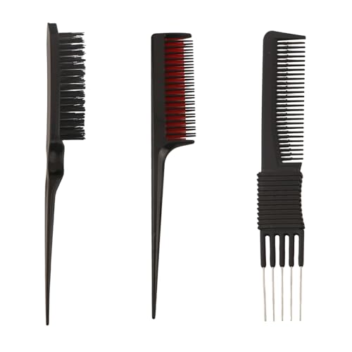 Set de 3 Peines para Peinar y Estilizar Multicolor miniatura 1