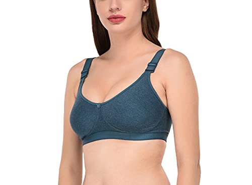 Image of Viral Girl Cotton Hosiery Women's Bra | Non-Padded Wire-Free Design with Adjustable Straps | Full Coverage Comfortable Bra | Soft Stretchable Fabric for All Day Support