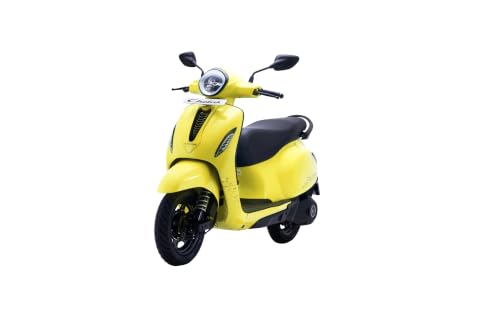 Image of Chetak C3001 by Bajaj Auto High Speed Electric Scooter with charger - Lime Yellow - Ex-Showroom