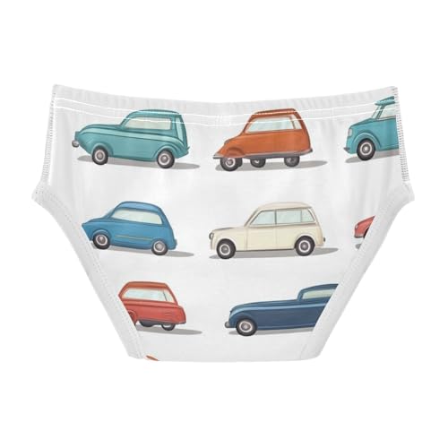 KLL Cartoon Cars Collection Toddler Boys' Pure Cotton Training Underwear Breathable Children Panties2