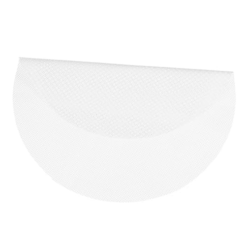 MUELODSIC 蒸篭用シリコン蒸しマット 丸型 非粘着純綿布 高耐熱 対応 蒸し器マット 蒸し料理用 餃子向け家用調理アクセサリー