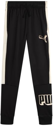 PUMA Boys Sweatpants - Performance Boys Jogger Pants with Drawstring & Pockets - Soft Fleece Athletic Sweatpants (Sizes 8-20)