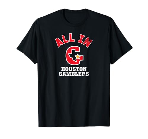 Houston Gamblers: All In T-Shirt