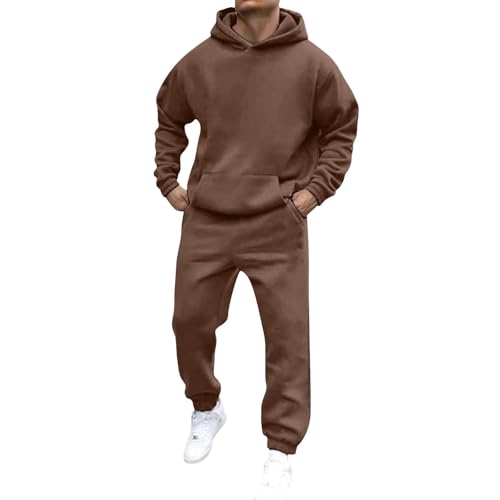 Survêtement d'hiver homme en polaire idéal pour le jogging par temps froid
