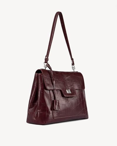 Image of NEWBELLA Small Shoulder Bags for Women - Trendy Underarm Purse & Crossbody Handbag for Daily Commute & Evening