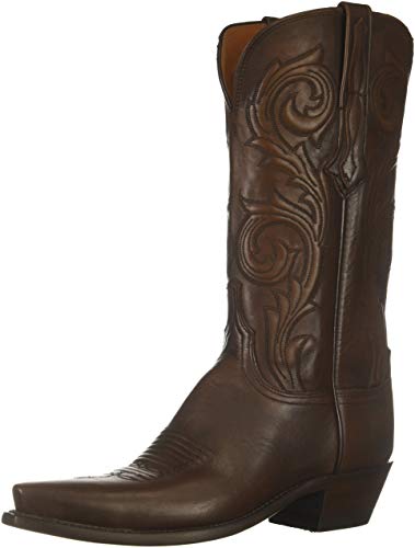 Lucchese Bootmaker Women's Nicole Western Boot, Antique Castano, 9 B US