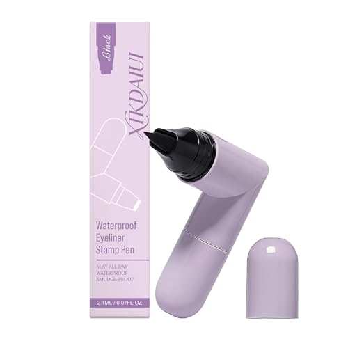 Set de Eyeliner con Sello Rotatorio, Líquido Negro miniatura 1