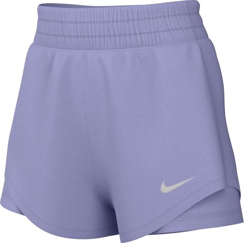 Short 2 en 1 Nike One Dri-FIT taille haute pour entraînement femme