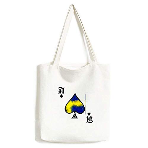 Sac à main motif drapeau abstrait suédois - Tote bag zippé original