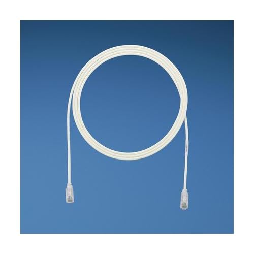 Cable de red Panduit UTP Cat 6 de 20 pies blanco miniatura 1