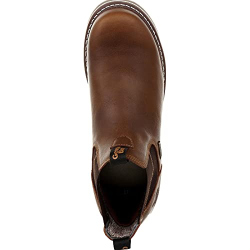 Image of Georgia Boot AMP LT Wedge Steel Toe Waterproof Chelsea Work Boot