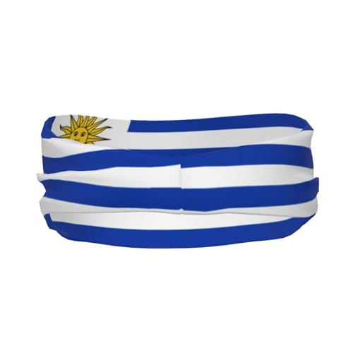Image of Cute Flag Headbands Women Men Flag Sweatband Sports Headband for Running, Cycling, Yoga Gym, Working Out