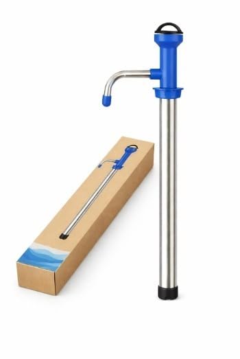 Manual Water Dispenser Pump for 20 Litre Water Can | Hand Press Water Bottle Pump with Stainless Steel Pipe | Portable Drinking Water Dispenser for Home, Office, Kitchen & Camping-image-45