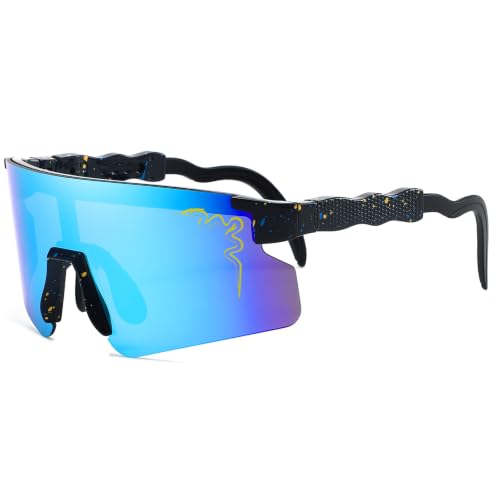 Image of Cycling Sunglasses UV400 Outdoor Men Women Adults Youth Boys Girls Kids Baseball Sport Softball Goggles