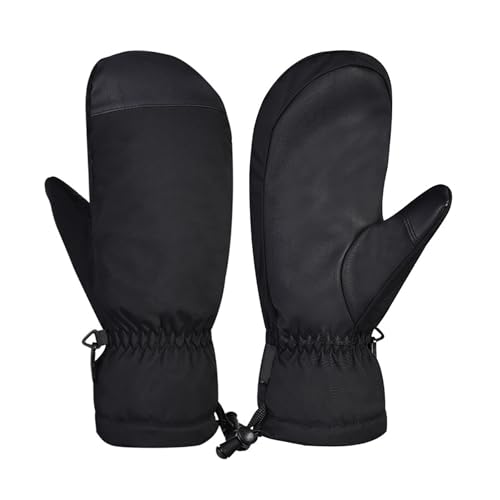 GMBYLBY Ski Mittens for Men and Women Winter Gloves Water Ski Gloves Warm Gloves Touchscreens Gloves Snowboard Mittens