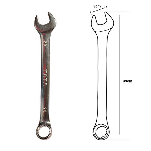 AGRICO TATA Combination Spanner Set of 12 (Box Pack)
