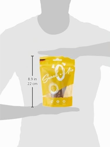 SnackOMio – Premium Hundesnack – zarte Fleischstreifen vom Lamm, getreidefrei, 1er Pack (1 x 125g)