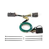 Wsays 4-Pin Trailer Wiring Harness Plug & Play Compatible with Ford F150/250 87-97 Fit F250 HD 1997 Fit F350 87-97, Notes: Fits Standard 2-Wire System