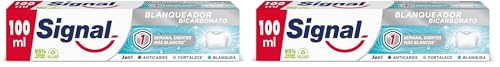Signal Pasta de Dientes Blanqueador Bicarbonato 100 ml (Paquete de 2)