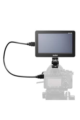 Image of Godox GM7S 7 Inch 1920x1200 4K HDMI Touchscreen on Camera Monitor (Black) | 7 1920x1200 Ips Touchscreen, 1200 Nits Brightness, Rec.709 Color, 3d Lut Import Via SD Card