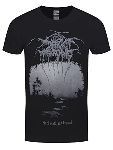 Darkthrone Black Death and Beyond - Camiseta para Hombre, Color Negro, Negro, M