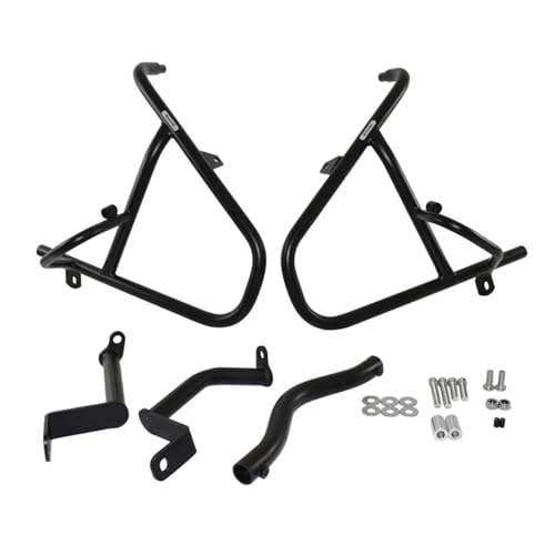 Crash Bar pour C400X : protection moteur robuste en acier poli de haute qualité