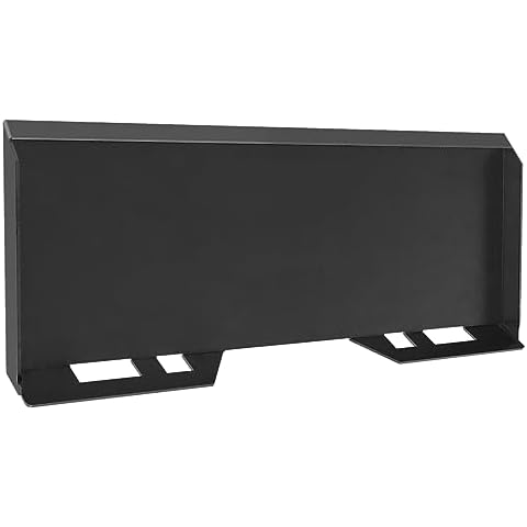 Atatod Universal Quick Attach Mount Plate 5/16" Thick Skid Steer Mount Plate Attachment Mount Plate Transforms any Skid Steer or Tractor Attachment into a Standard Quick Attach Hook Up Cover