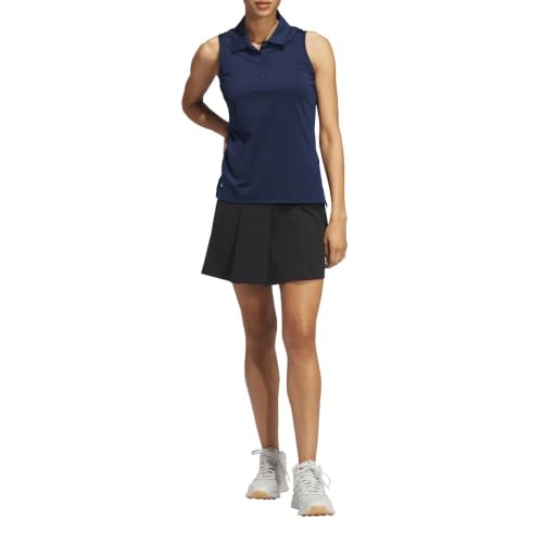 adidas Women's Standard Ultimate365 Solid Sleeveless Polo Shirt, Collegiate Navy 1 by adidas - Used condition - Image 6