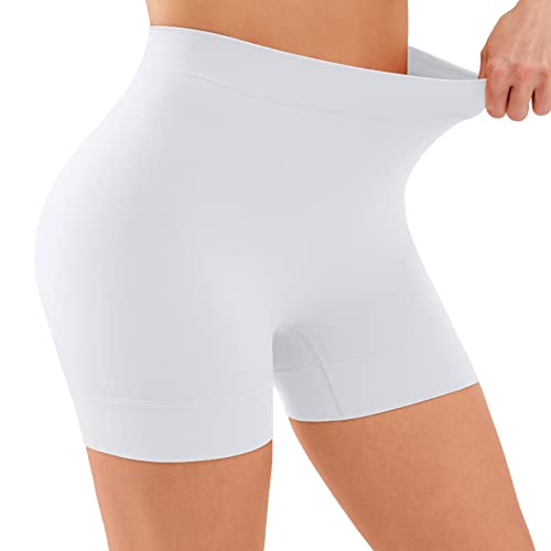 YADIFEN Shorty Anti Frottement Cuisse Femme Short Cycliste Confortable, Short sous Robe Invisible, Femme Slip Short de Yoga Longue Legging Cyclisme,1 Paquet...