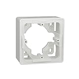 Caja de montaje de superficie, color blanco (referencia: NU800218)