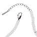 Alex and Ani Clear Quartz Semi-Precious Beaded Anklet