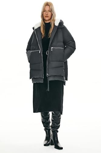 Orolay Women's Thickened Down Jacket Darkgray XX-Small - Thumbnail 3