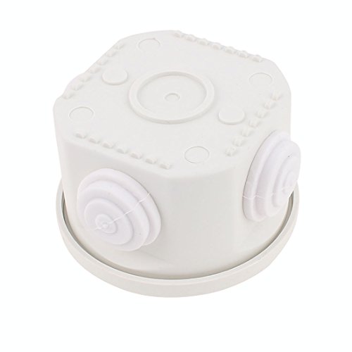 Caja estanca redonda IP44 80 conectores y adaptadores 50mm miniatura 2