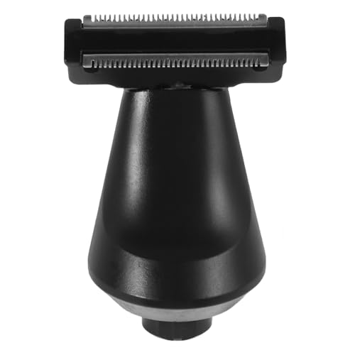 FOMIYES 電動シェーバーアクセサリー トリマーアタッチメント シェーバーヘッド交換 かみそりの頭の交換 電気シェーバーヘッド 電気シェーバーの交換ヘッド トリマー交換ヘッド Black